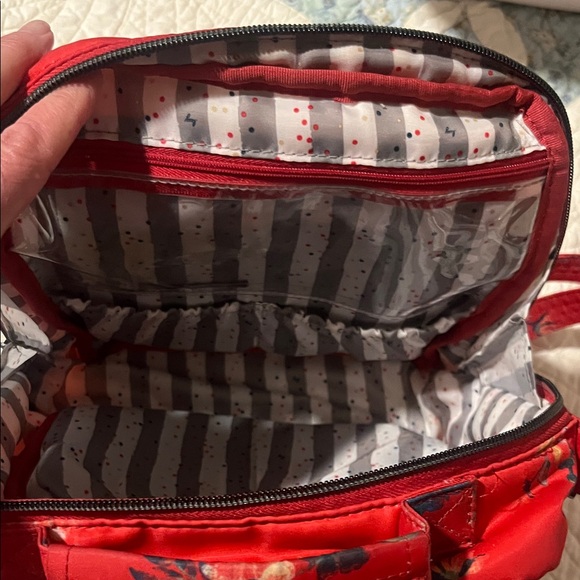 Lug Red Floral Crossbody and Wallet - Picture 8 of 16